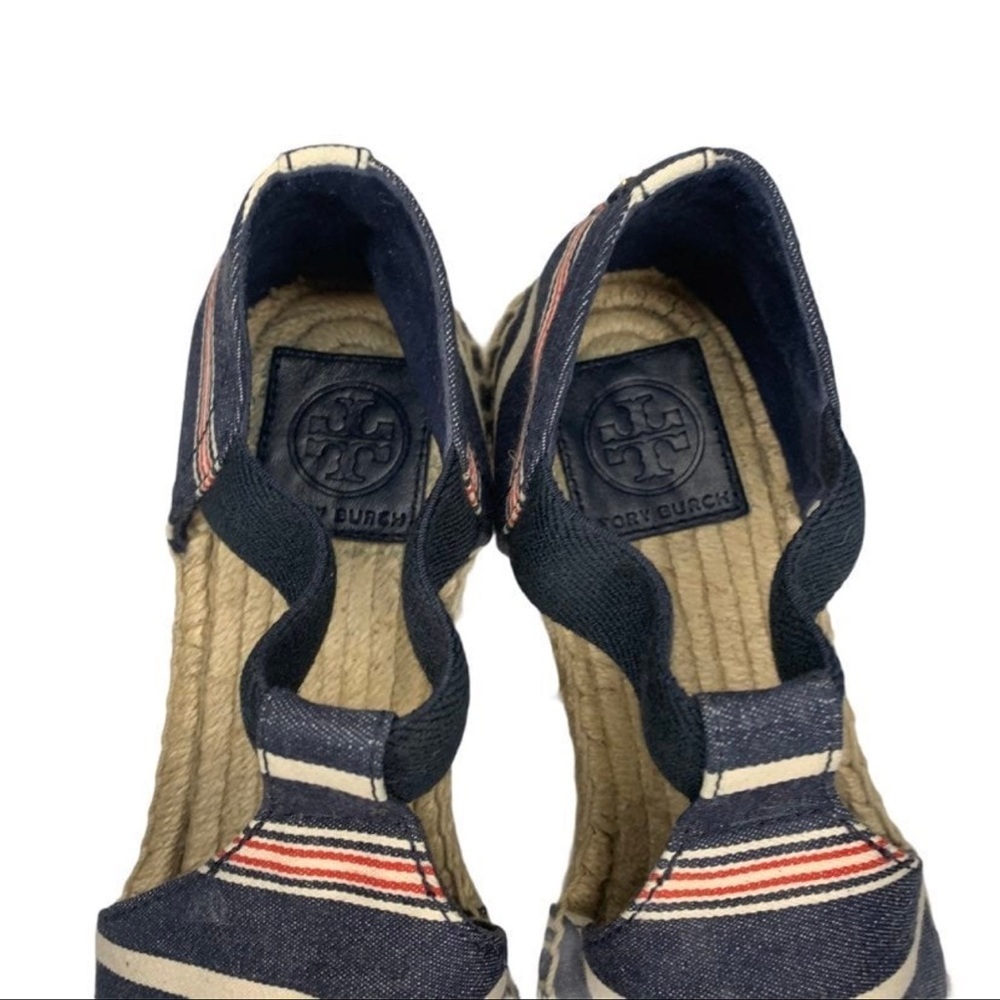Tory burch Catalina striped espadrille women shoes SİZE:38 - Picture 3 of 8